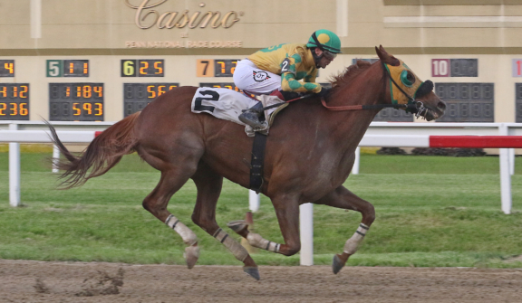 Penn National Racecourse in Grantville, Pa. Photo By EQUI-PHOTO